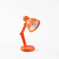 Mini lampe de lecture LED pliable avec joints réglables en finition orange vif - 09A-Orange