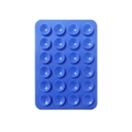 Blue rectangular silicone suction cup mount with a 24-cup non-slip adhesive matrix - Standard Style (24-Suction Cup) / Blue