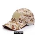 Desert Digital tactical baseball cap with hook-and-loop patch panel for outdoor gear - One Size / Desert Digital