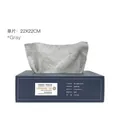 Grey microfiber kitchen cleaning cloths in a 20-count blue dispenser box, 22x22cm size - 20 Sheets (22*22cm) / (Neutral Packaging) Grey Box