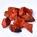 Fragments de jaspe rouge naturel pour l'aromathérapie et la décoration d'aquarium - Jaspe Rouge