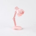 Mini lampe LED rose en forme de pétale avec bras réglable et design pliable portable - 09B-Rose