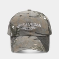 Gorra de béisbol de camuflaje con bordado Very Vegan y corona suave ajustable - 4# Color (Camuflaje Marrón Claro)
