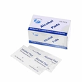 Single square teal jewelry gift box with velvet interior for rings and earrings - Disposable Alcohol Pad (YF113)
