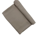 Gray satin chiffon pleated scarf with a soft matte texture and draped elegant finish - 180*70cm / Grey (18#)