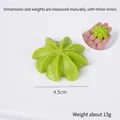 Realistic 4.5cm green star-shaped cookie keychain model for food photography props - Matcha Green Flower Cookie - No Ring