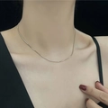 1.0 Round Snake Chain Necklace / Gold