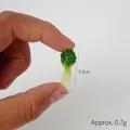 Miniature artificial green vegetable model 2.5cm for DIY dollhouse crafts - 2.5cm Mini Green Vegetable (Medium)