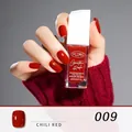 Fast-drying peelable nail polish in shade 009 Chili Red with glossy high-shine finish - 09#Chili Red