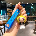 Bride of Chucky Tiffany figure keychain with blue silicone strap - B343-6 The Ghost Bride / Large