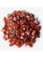 Polished red agate and carnelian natural crystal stone gravel for healing and aromatherapy - 100g/Pack / Red Jasper
