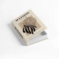 Beige Henri Matisse decorative storage box in book style, art-inspired faux book design - Magnetic Storage Model - Openable / FH-24