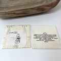 Premium silver polishing cloth in cream and white for high-quality jewelry cleaning - Silver Polishing Cloth