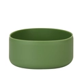 Green silicone protective boot for insulated water bottles with anti-slip matte finish - Army Green
