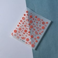Pegatinas 5D con relieve para uñas de boda china con farolillos rojos y flores de cerezo - Estilo Chino en Relieve 5D (FEB-404)