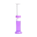 Paarse bloem toiletgel met stempel applicator voor een frisse geur en reiniging van WC - Lavendel