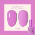 7,5ml UV LED paarse gel nagellak met kleurstalen en G026 modelaanduiding - Paars (026)
