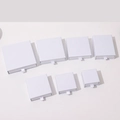 Scatole per gioielli bianche a cassetto in varie dimensioni per anelli e collane - Scatola Di Cartone Bianca * 7*7*25 Cm (con Imbottitura In Schiuma)