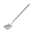 Long handle square head stainless steel spoon for pet food and canned cat dog treats - Stainless Steel / Can Shovel
