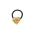 Geplooid Hart 3.5cm / Goud