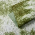Green and white marble textured pleated paper with artistic handmade stone texture - Ink Stone Texture [Matcha Milk Foam] / 40*58cm (5 Sheets)
