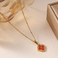 000658 Red Necklace