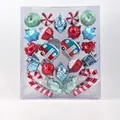 44-piece shatterproof Christmas ornament set with red blue and green festive balls - Style 01 (Set of 44)