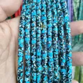 Natural 3x6mm stone spacer beads for DIY jewelry making featuring multiple colorful strands - Imperial Jasper 5