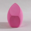 Pink large makeup sponge for soft blending on a clean white textured background - Giant Sponge-Light Rose Red-1PC