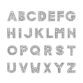Set of 26 silver rhinestone alphabet letters A-Z for DIY bracelets and accessories - A-Z Alphabet Set (26pcs) / Chrome