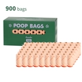 Biologisch afbreekbare hondenpoepzakjes met lavendelgeur, 900 stuks voor huisdieren - Boxed (Single Color) / 60 Rollen (900 Zakjes)