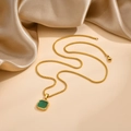 Met Ketting Goud/Aventurijn