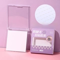 Fishtail individual eyelashes 6mm length with self-adhesive strips in 128 clusters - Jelly Glue 6MM Long (128 Clusters) SY029-B