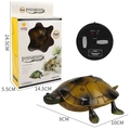 Infrared remote control electric turtle cat toy set with charger and retail box - Remote Control Tortoise - Yellow