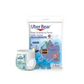 Waterproof baby swimming diaper 4XL size with cartoon marine pattern by Uber Bear - 4XL
