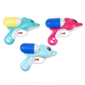 Tres pistolas de agua de delfines de colores azul y rosa para juegos de verano al aire libre - Pistola de Agua de Delfín