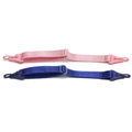 Cinghie di estensione per maschera elastiche regolabili con ganci rosa e blu scuro - Cinturino per occhiali da bambino