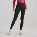 High-waist black peach lift yoga pants in elastic quick-dry fabric for gym fitness - XS / Starry Black