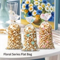 Sacchetti trasparenti a fiori con margherite gialle per confezioni di biscotti - Piccolo fiore 3 in 1