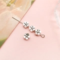 Five-Petal Flower Spacer Bead 5x4mm