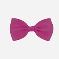 Magenta grosgrain ribbon swallowtail hair bow for kids and infants handmade accessory - Single Item / Dark Plum