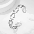 Modern Rectangular Chain Style (SZ035-Steel Color)