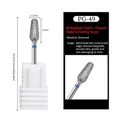 Diamond nail drill bit PG-49 peanut shape for Russian manicure and cuticle removal - PG-49 Medium-Peanut Head