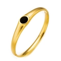 171 Gold And Black Shell Bracelet