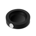 Round Coaster 10.7*2.5cm Black