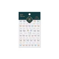 5D embossed nail stickers featuring colorful butterflies and elegant lettering motifs - Embossed Colorful Butterfly Style (MN-104F-New Relief)