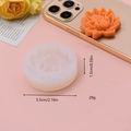 Lotusblumen Silikonform für DIY Kerzen und Bastelarbeiten 5,5 cm Durchmesser Tool - Klein (5.5CM)