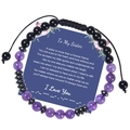 Sister-Morse Code Bracelet (With Card)