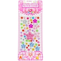 Colorful 3D acrylic crystal gemstone stickers set with flower and star shapes - Large Flower Colorful Gems / 8.5×21cm