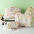 Sanitary Napkin Storage Bag / Oil Painting Floral